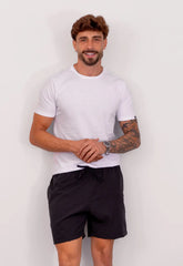 Shorts Masculino Microfibra Preto CW STORE