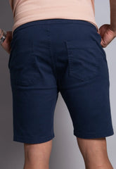 Bermuda de Sarja Masculina Azul Marinho - CW STORE