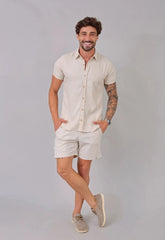 Camisa Masculina Linho com Viscose CW STORE
