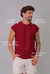 Camiseta Regata Machão Masculina Bordo CW STORE