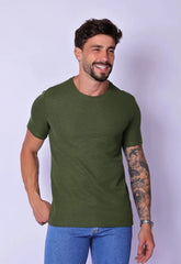 Camiseta Masculina Tricot Verde - CW STORE