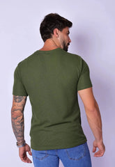 Camiseta Masculina Tricot Verde - CW STORE