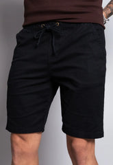 Bermuda de Sarja Masculina Preta - CW STORE