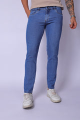 CALÇA JEANS SLIM FIT COM ELASTANO