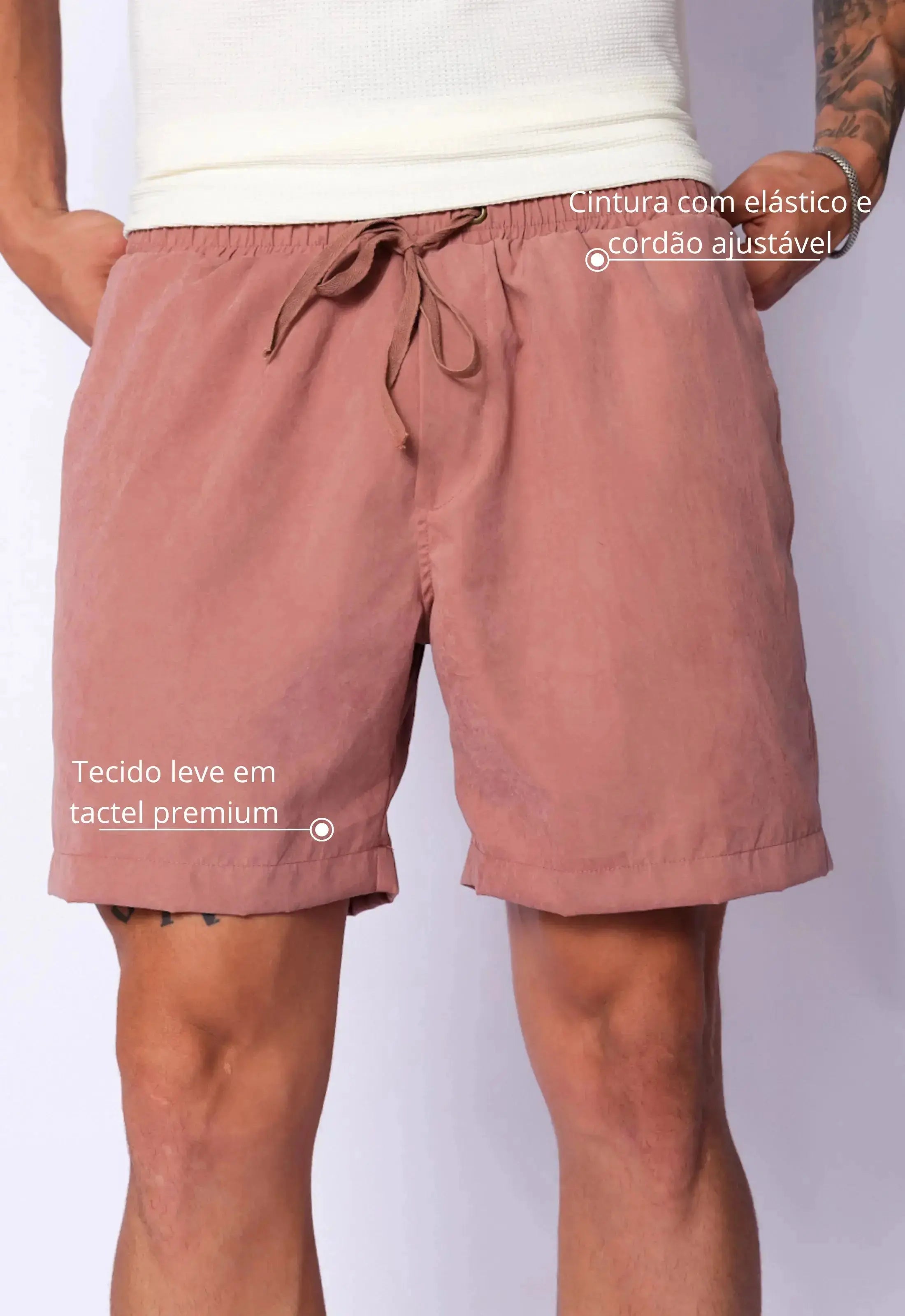 Bermuda Tactel Masculina CW STORE