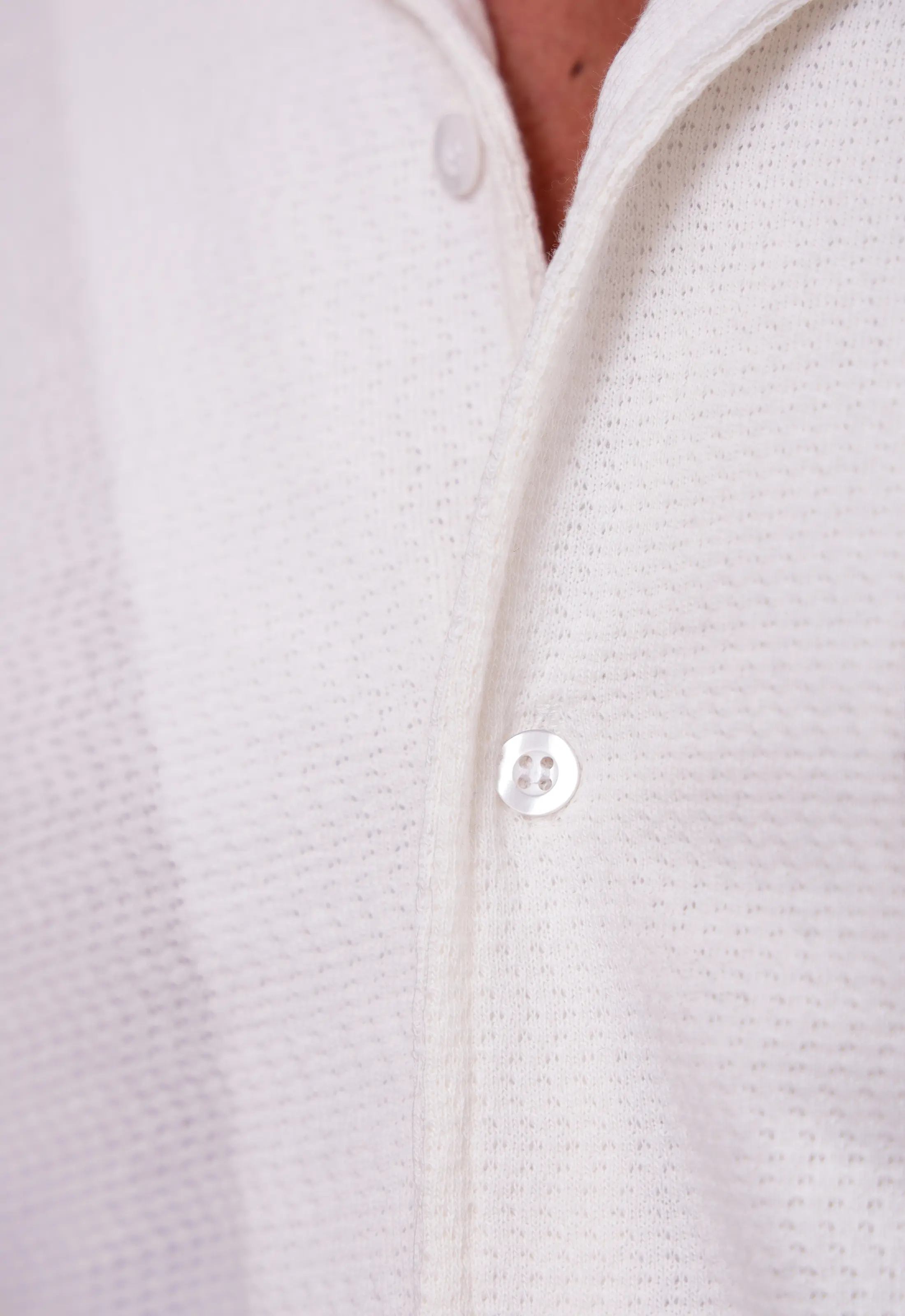 Camisa Masculina Tricot Branca CW STORE