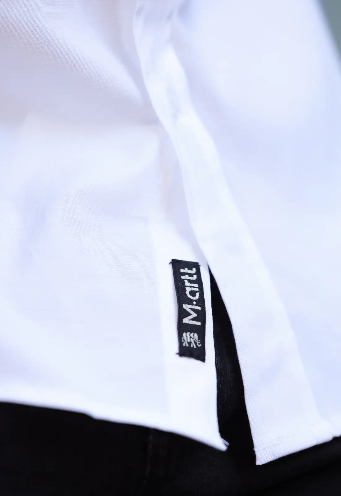 CAMISA MANGA LONGA COM ELASTANO BRANCA CW STORE