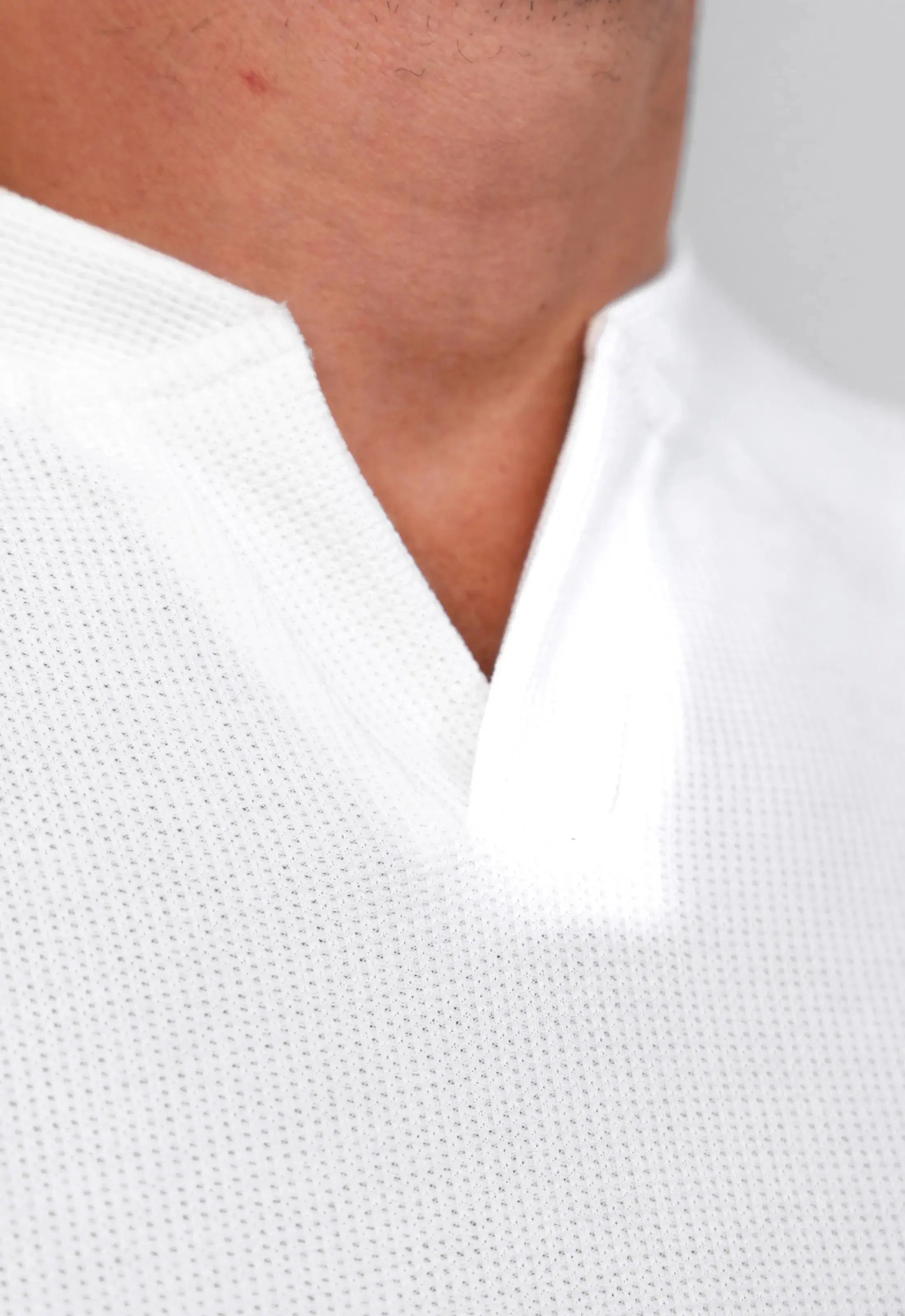 Camiseta Tricot Italiana Branca CW STORE