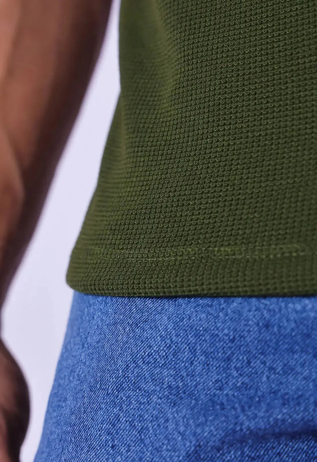 Camiseta Masculina Tricot Verde - CW STORE