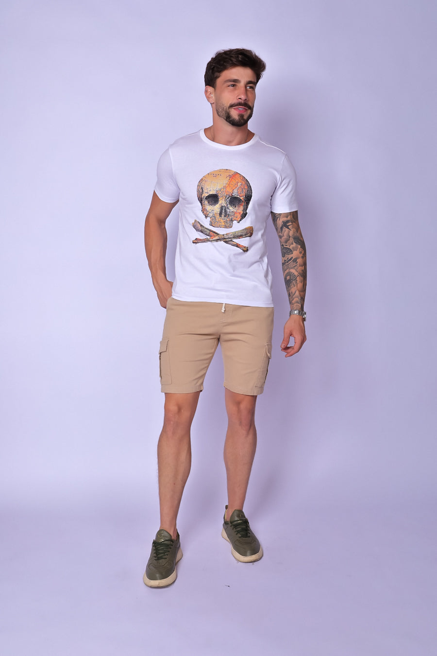 CAMISETA ESTAMPADA SKULL