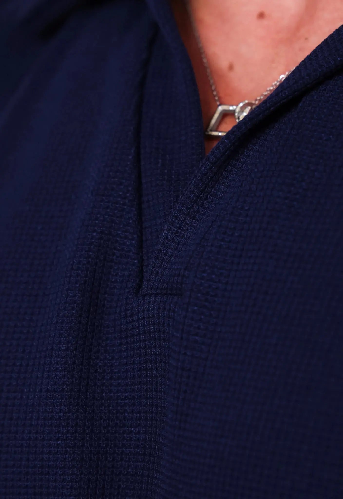 Camisa Polo Italiana Tricot Masculina Azul Marinho – conforto e elegância para o dia a dia | CW Store