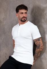 Camisa Henley Masculina Panacota CW STORE